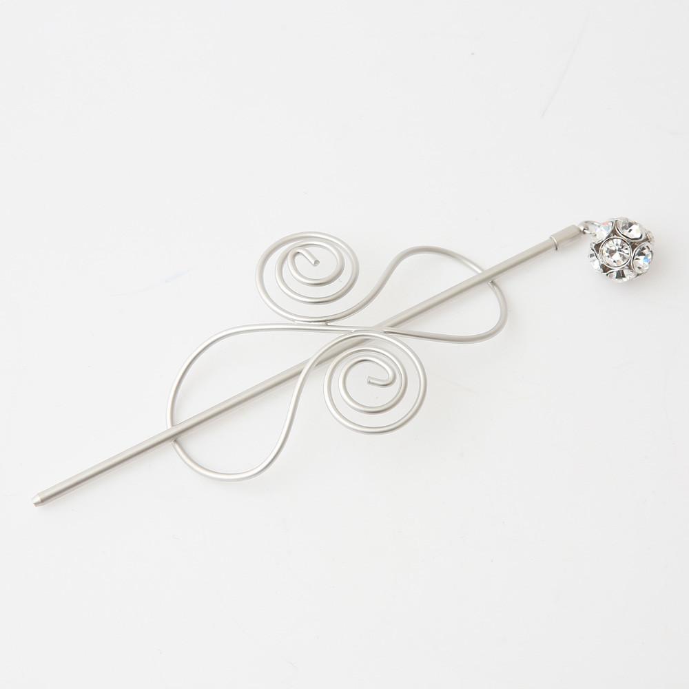 Violin binyeo set - Matte Silver